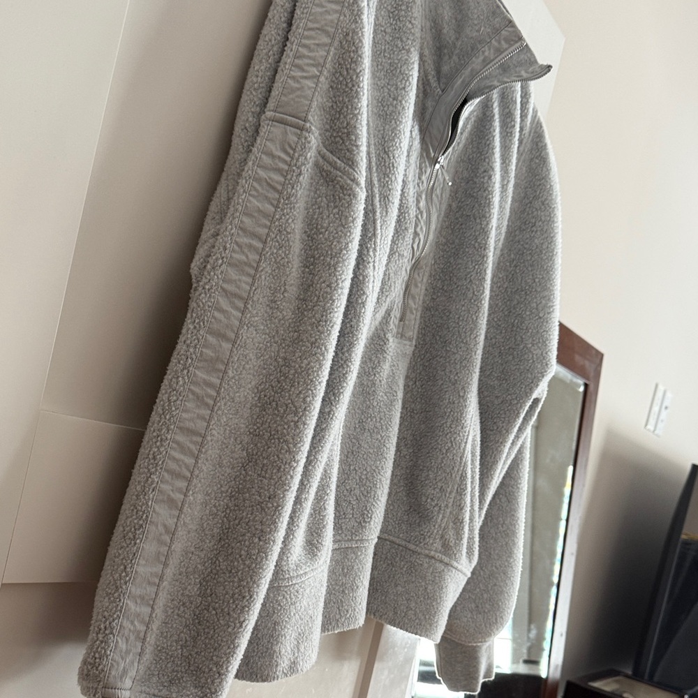 Calia Women’s Gray Half-Zip pullover - Picture 3 of 5